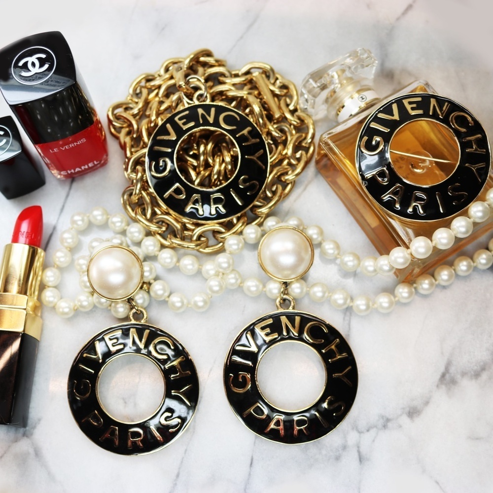 ⚜️ Givenchy Paris Brooch and Necklace Fine Jewelry Parure *Earrings Not Included - Picture 14 of 15